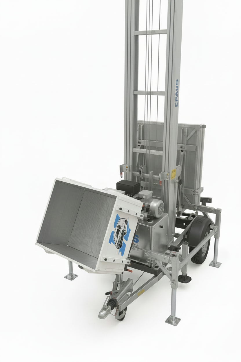 Autoscala PAUS EASY 21 - A Rimorchio (motorizzata automatica)